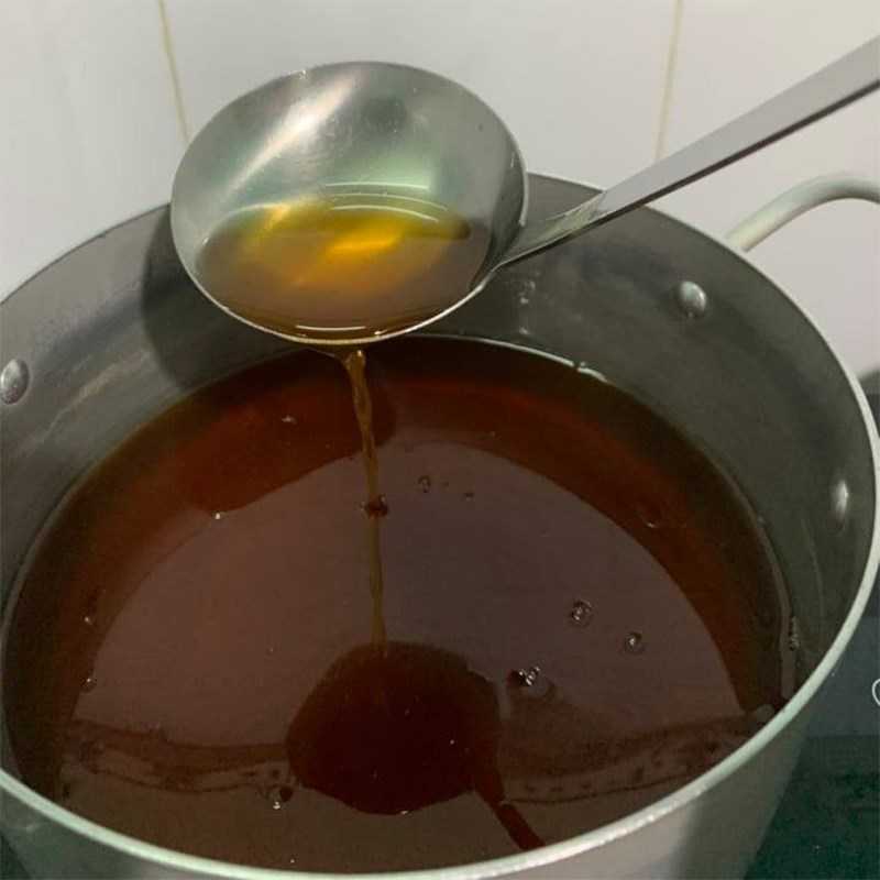 Bước 2 Nấu nước mắm Nước mắm chua ngọt (công thức được chia sẻ từ người dùng)
