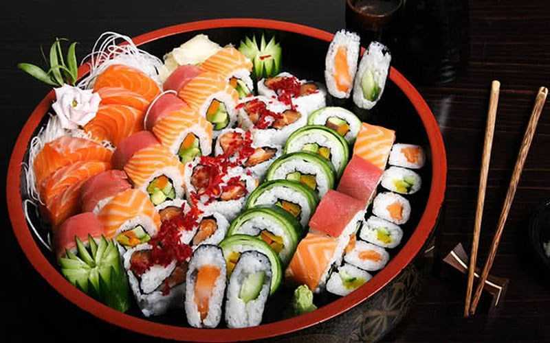 Buffet sushi