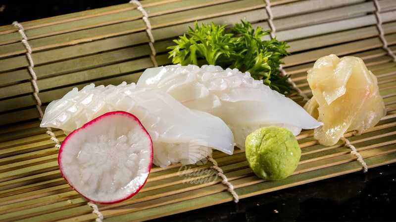Ika sashimi (má»±c)